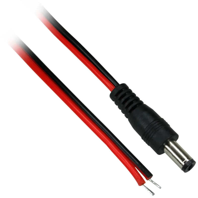 RV-45-098 (2.1mm DC PlUG w/ 3FT FLYING LEADS