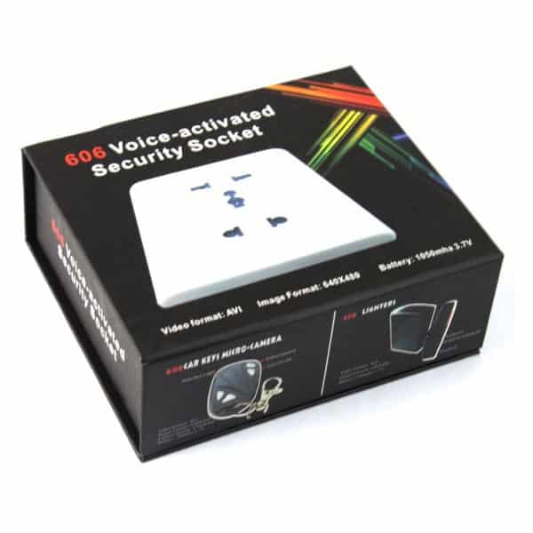 Mini DV DVR Camara enchufe activado por voz y de vídeo